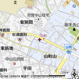 愛知県知立市山町桜馬場25周辺の地図