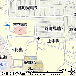京都府亀岡市篠町篠上中沢27-6周辺の地図