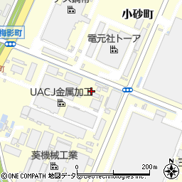 滋賀県湖南市小砂町周辺の地図