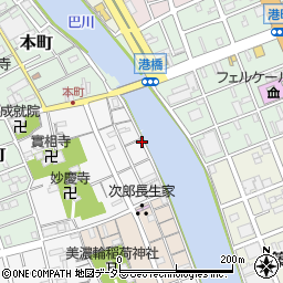 静岡県静岡市清水区清水町2周辺の地図