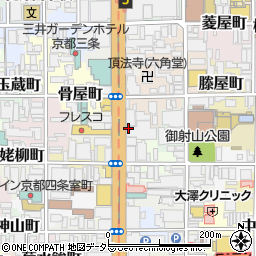 ONEST京都烏丸スクエア(1)【平日のみ 7:30～22:00・再入庫不可】周辺の地図