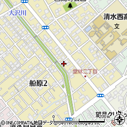 静岡県静岡市清水区西高町11-31周辺の地図
