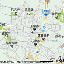 滋賀県草津市矢橋町1315周辺の地図