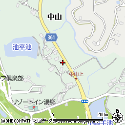 岡山県美作市中山830周辺の地図