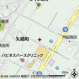 滋賀県草津市矢橋町226周辺の地図