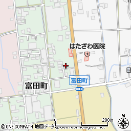 兵庫県西脇市富田町9周辺の地図
