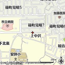 ＊亀岡市篠町篠上中沢23[松浦]駐車場周辺の地図