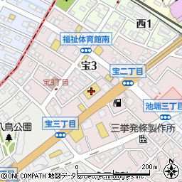 アミーゴ　知立店周辺の地図