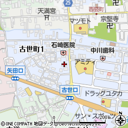 京都北都信用金庫亀岡支店周辺の地図