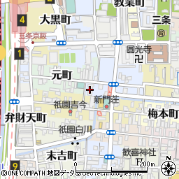 ロイヤルパレス祇園周辺の地図