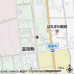 兵庫県西脇市富田町10周辺の地図