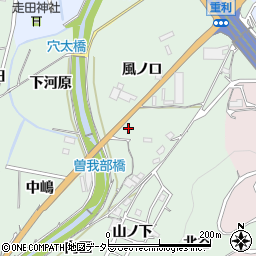 京都府亀岡市曽我部町重利風ノ口49周辺の地図
