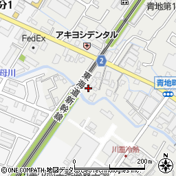 滋賀県草津市青地町710周辺の地図