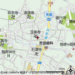 滋賀県草津市矢橋町1301周辺の地図