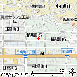 山崎自転車店周辺の地図