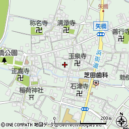 滋賀県草津市矢橋町1319周辺の地図