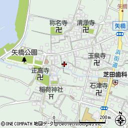 滋賀県草津市矢橋町1329周辺の地図