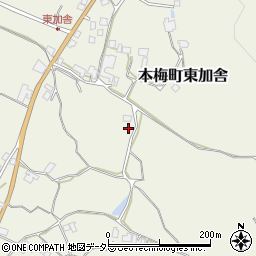 京都府亀岡市本梅町東加舎青イ周辺の地図