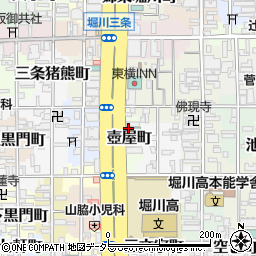 ＭＩＭＡＲＵ京都堀川六角周辺の地図