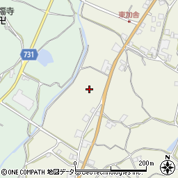 京都府亀岡市本梅町東加舎（三田サ）周辺の地図