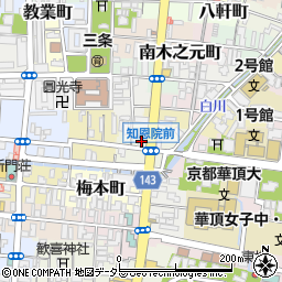 京都府京都市東山区石橋町周辺の地図