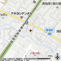 滋賀県草津市青地町731周辺の地図