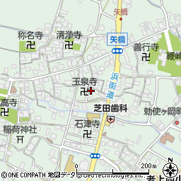 滋賀県草津市矢橋町1302周辺の地図