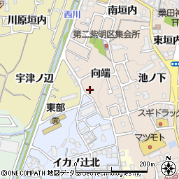 京都府亀岡市篠町馬堀向端8-11周辺の地図