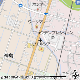 静岡県伊豆の国市神島49-3周辺の地図