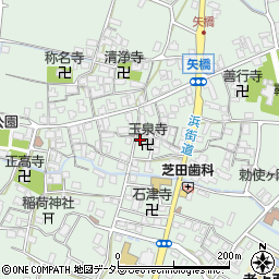 滋賀県草津市矢橋町1314-2周辺の地図