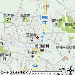 滋賀県草津市矢橋町1304周辺の地図