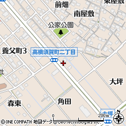 愛知県東海市高横須賀町辰巳屋敷44周辺の地図