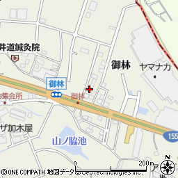 愛知県東海市加木屋町御林36-1周辺の地図