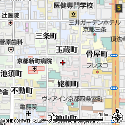 京都府米穀小売商業組合周辺の地図