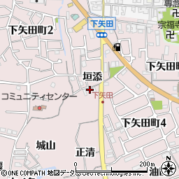 京都府亀岡市下矢田町正清周辺の地図