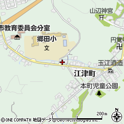 島根県江津市江津町587周辺の地図