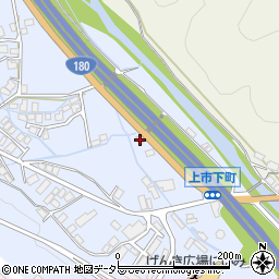 岡山県新見市上市91-1周辺の地図