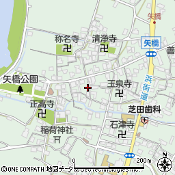 滋賀県草津市矢橋町1358-4周辺の地図