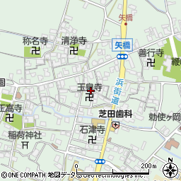 滋賀県草津市矢橋町1314-4周辺の地図