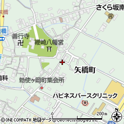 滋賀県草津市矢橋町1258周辺の地図
