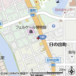 株式会社天野回漕店　総務部情報システム課周辺の地図