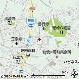 滋賀県草津市矢橋町1281-16周辺の地図