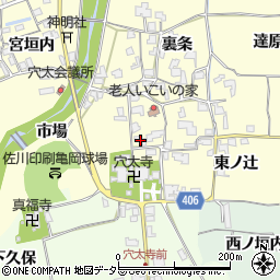 京都府亀岡市曽我部町穴太東ノ辻55周辺の地図