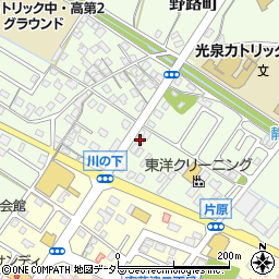 滋賀県草津市野路町646-1周辺の地図
