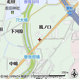 京都府亀岡市曽我部町重利風ノ口49-2周辺の地図