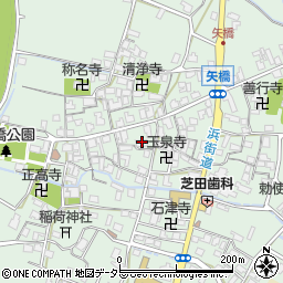 滋賀県草津市矢橋町1322周辺の地図
