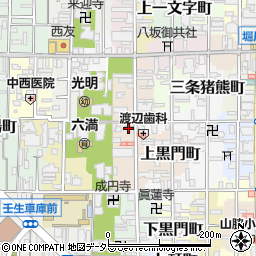京都大宮六角郵便局 ＡＴＭ周辺の地図