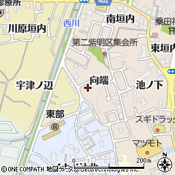 京都府亀岡市篠町馬堀向端8周辺の地図