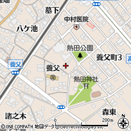 横須賀変電所周辺の地図
