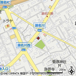 瀬名川公民館周辺の地図